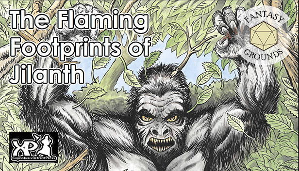 Fantasy Grounds - Advanced Adventures #5: The Flaming Footprints of Jilanth