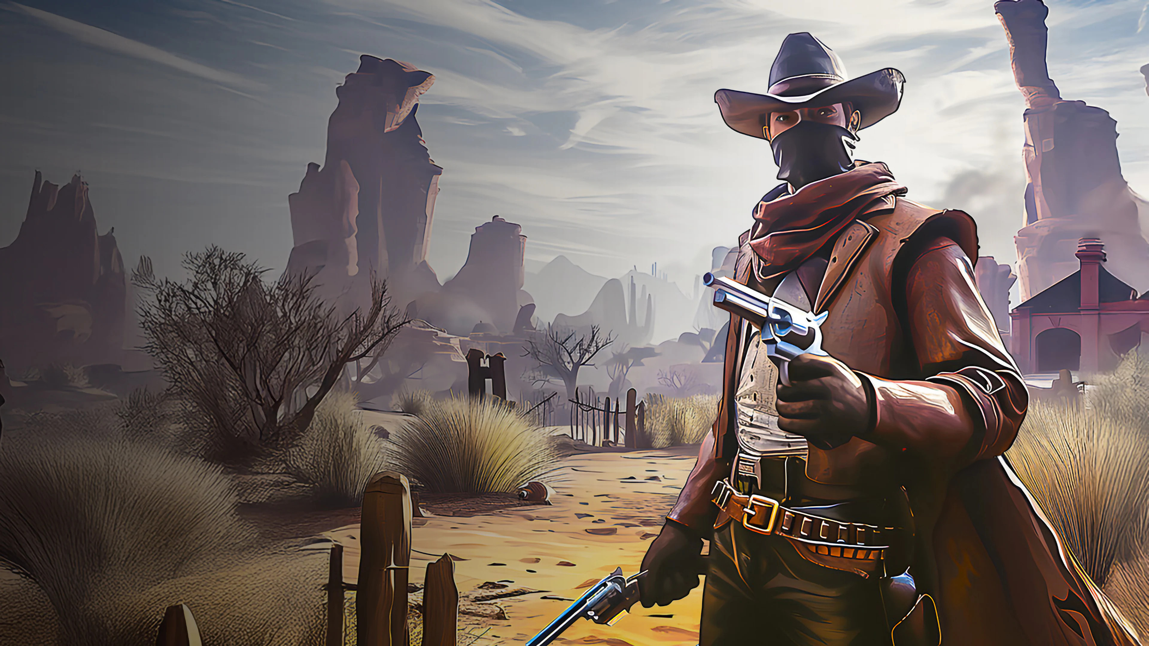 Cowboy Duel: Red Wild West Massacre