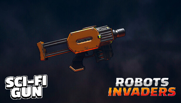Robots Invaders - Sci-fi Gun