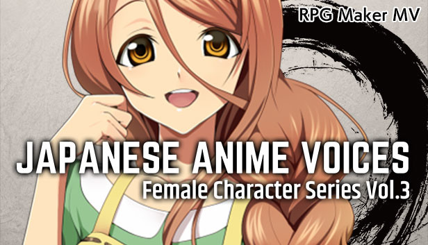 RPG Maker MV - Japanese Anime Voices：Female Character Series Vol.3