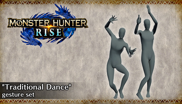 MONSTER HUNTER RISE - Zestaw gestów „Taniec tradycyjny”