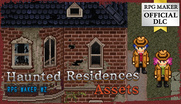 RPG Maker MZ - Haunted Residences Assets