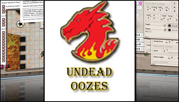 Fantasy Grounds - Online Gaming Pack #8: Undead & Oozes (Token Pack)