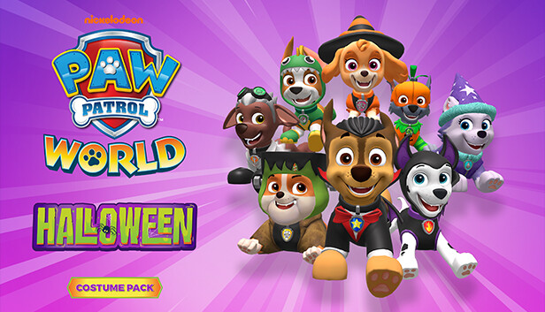 PAW Patrol World - Świat Psiego Patrolu - Halloween - Zestaw kostiumów