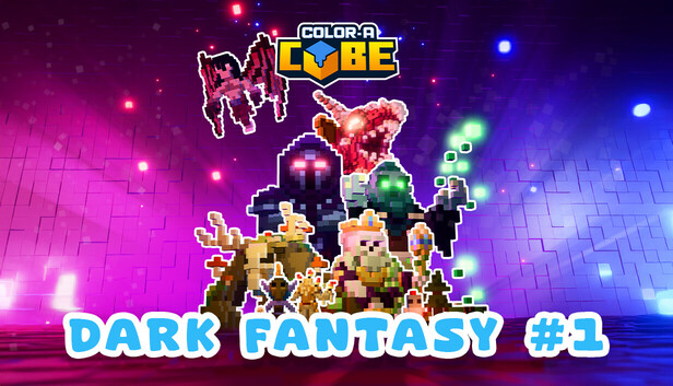 Color a Cube - Dark Fantasy #1