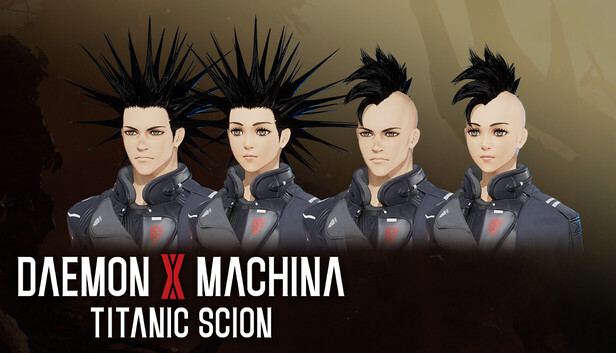 Daemon X Machina: Titanic Scion - Free Hairstyles
