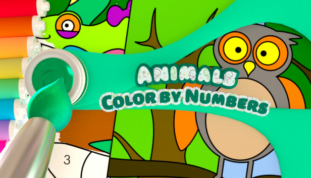 Color by Numbers - Animals