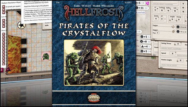 Fantasy Grounds - Hellfrost: Pirates of the Crystal Flow (Savage Worlds)