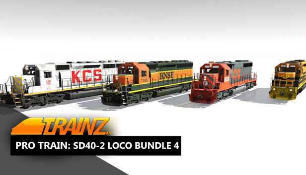 Trainz 2022 DLC - Pro Train: SD40-2 Loco Bundle 4