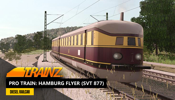 Trainz 2022 DLC - Pro Train: Hamburg Flyer (SVT 877)