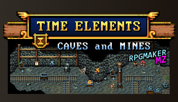 RPG Maker MZ - Time Elements - Caves and Dungeons