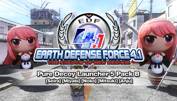 Pure Decoy Launcher 5 Pack B  [Seira] [Miyabi] [Noko] [Mitsuki] [Anju]