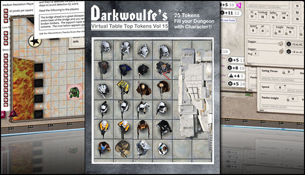 Fantasy Grounds - Darkwoulfe's Token Pack Volume 15
