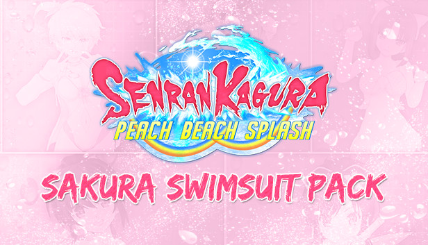 SENRAN KAGURA Peach Beach Splash - Sakura Swimsuit Pack