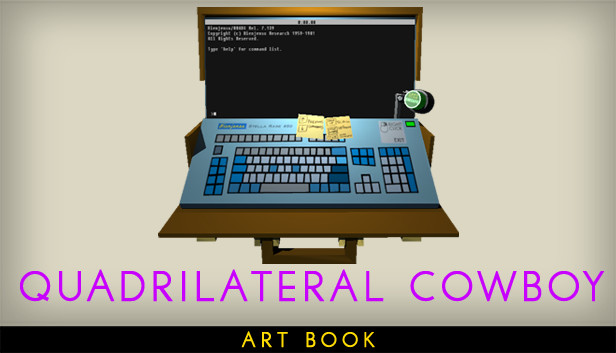 Quadrilateral Cowboy Art Book