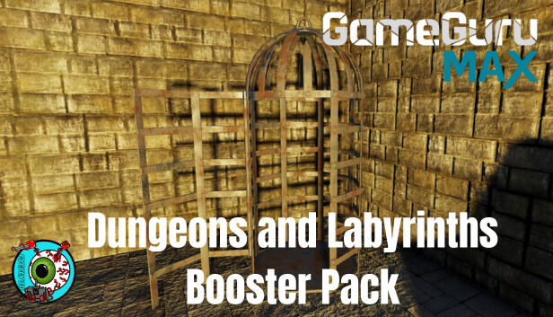 GameGuru MAX Fantasy Booster Pack - Dungeons and Labyrinths
