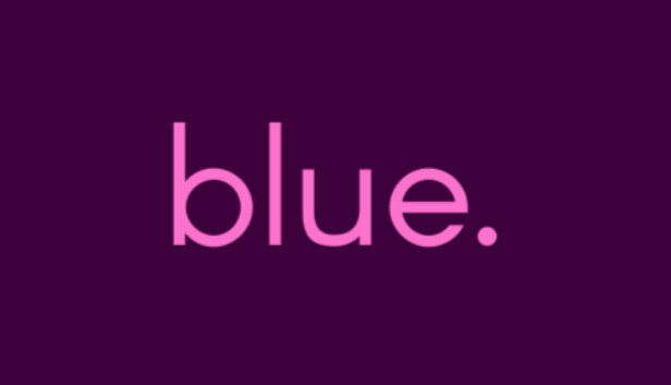 blue.