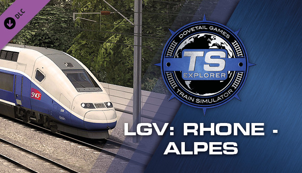 Train Simulator: LGV Rhône-Alpes & Méditerranée Route Extension Add-On