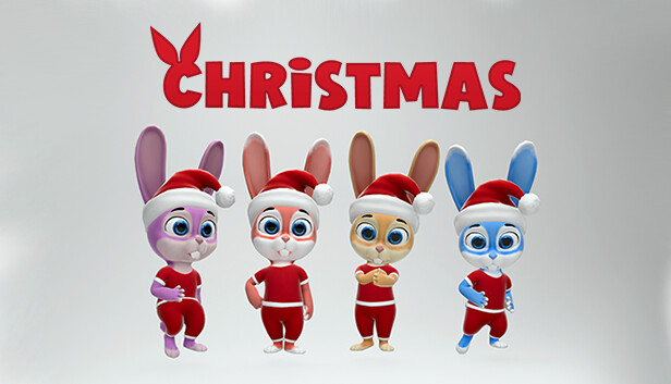 Bouncy Bunnies - Christmas