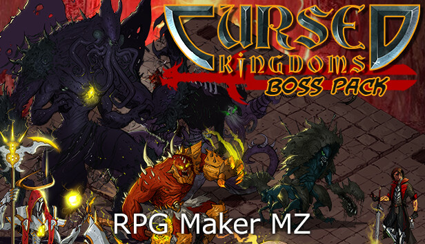RPG Maker MZ - Cursed Kingdoms Boss Pack
