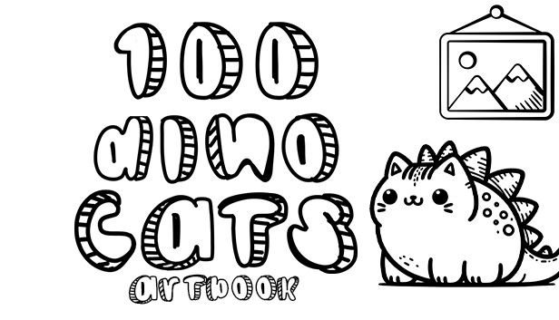 100 Dino Cats - Artbook