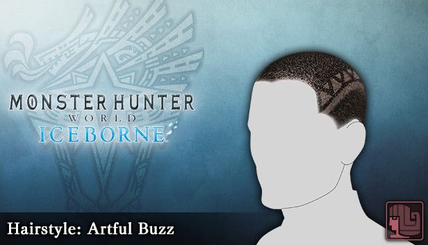 Monster Hunter World: Iceborne - Fryzura: krótka z wzorkiem
