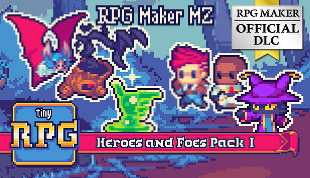 RPG Maker MZ - TinyRPG - Heroes and Foes Pack I
