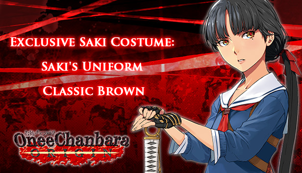 OneeChanbara ORIGIN - Exclusive Saki Costume: Saki's Uniform Classic Brown