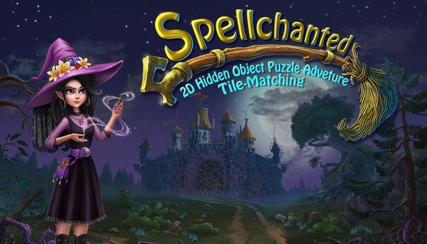Spellchanted 2D Hidden Object Puzzle Adveture Tile-Matching