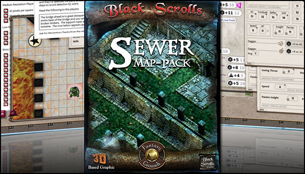 Fantasy Grounds - Sewer (Map Pack)