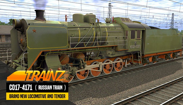 Trainz 2022 DLC - CO17-4171 ( Russian Loco and Tender )