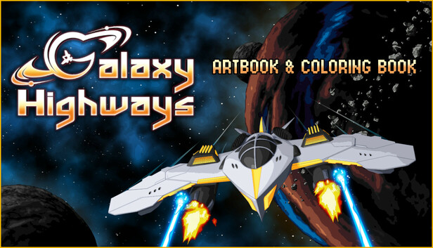 Galaxy Highways - Digital Artbook and Coloring book