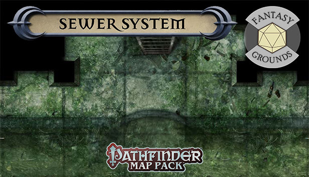 Fantasy Grounds - Pathfinder RPG - GameMastery Map Pack: Sewer System
