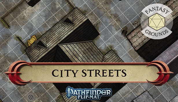 Fantasy Grounds - Pathfinder RPG - Pathfinder Flip-Map - Classic City Streets