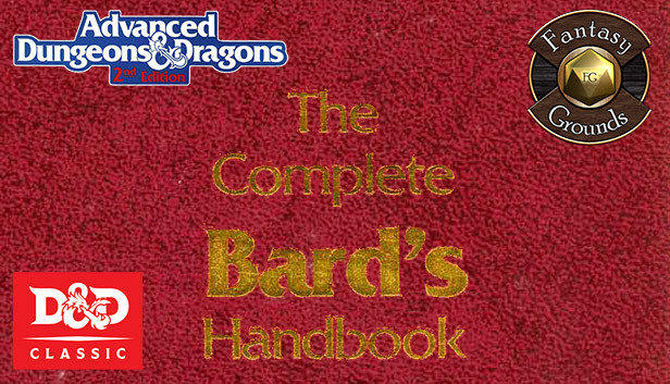 Fantasy Grounds - D&D Classics: PHBR7 The Complete Bard's Handbook (2E)