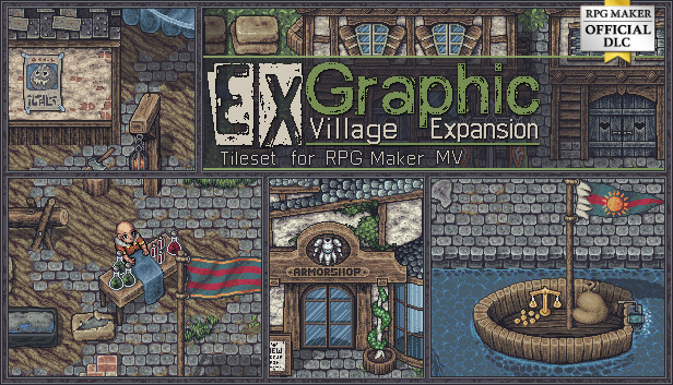RPG Maker MV - EX Graphic Village Expansion