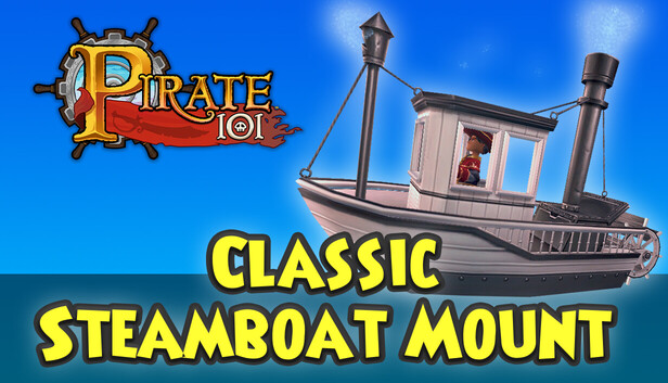 Pirate101 - Classic Steamboat Mount