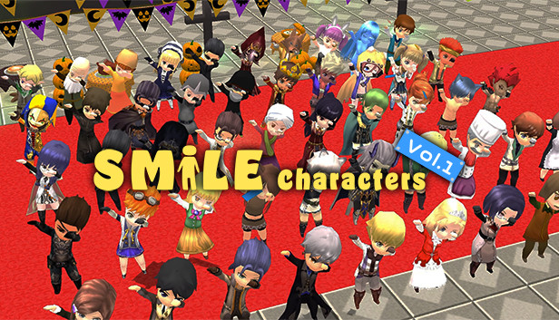 SMILE GAME BUILDER SMILE Characters Vol.1