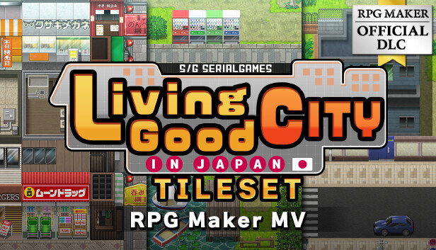 RPG Maker MV - SERIALGAMES Living Good City Tileset