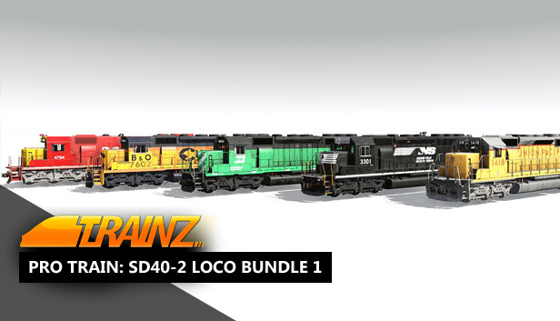 Trainz 2019 DLC - Pro Train: SD40-2 Loco Bundle 1