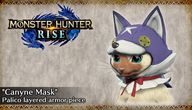 MONSTER HUNTER RISE - Element pancerza warstwowego koleżkota „Maska kynosa”