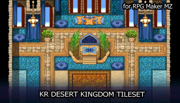 RPG Maker MZ - KR Desert Kingdom Tileset
