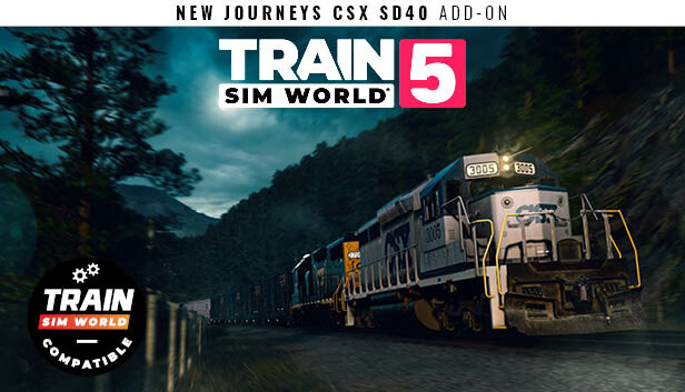 Train Sim World® 5: New Journeys - CSX SD40 Add-On