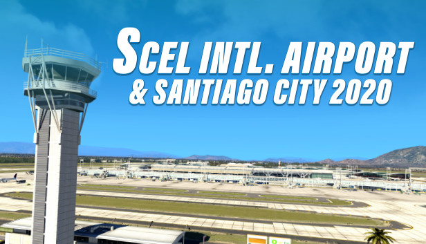 X-Plane 11 - Add-on: Aerosoft - SCEL Intl. Airport & Santiago City 2020
