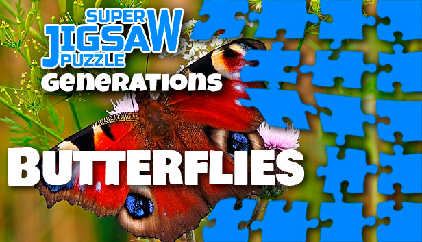 Super Jigsaw Puzzle: Generations - Butterflies