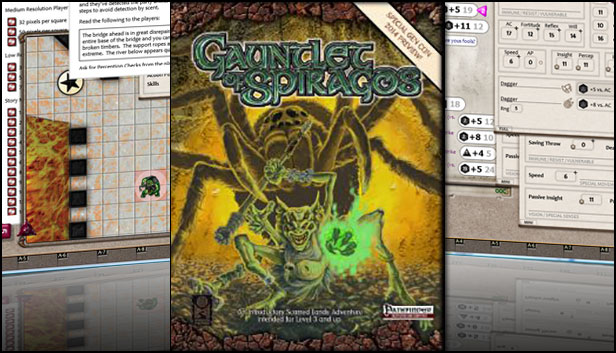 Fantasy Grounds - Gauntlet of Spiragos (PFRPG)
