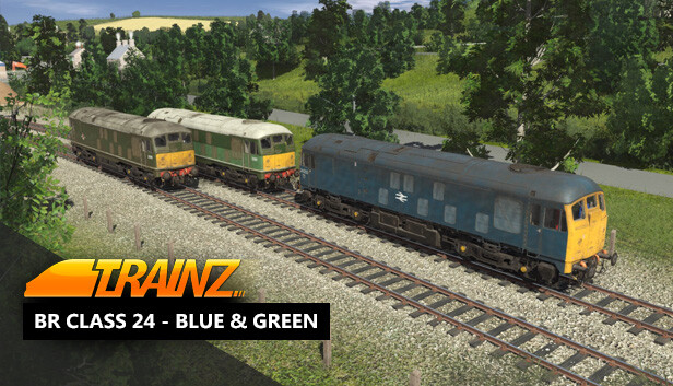Trainz 2019 DLC - BR Class 24 - Blue & Green