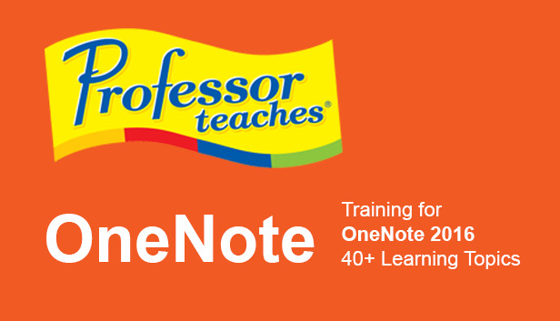 Professor Teaches OneNote 2016
