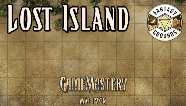 Fantasy Grounds - Pathfinder RPG - GameMastery Map Pack: Lost Island