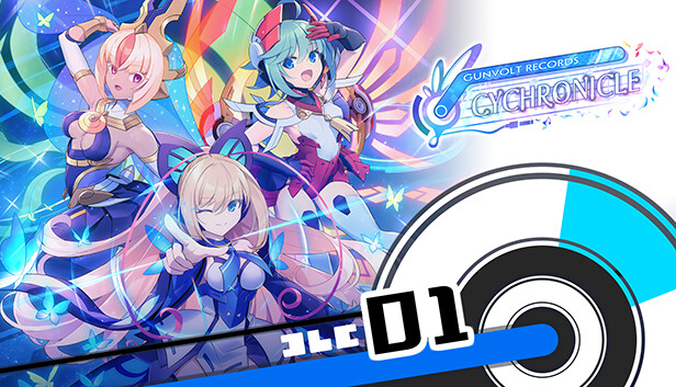 GUNVOLT RECORDS Cychronicle Song Pack 1 Lumen: ♪Rouge Shimmer ♪Parallel World ♪Glass Paradise ♪Last Wish